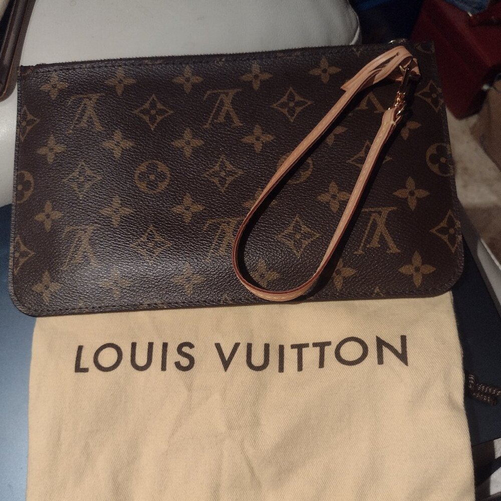 💕PERFECT LOUIS VUITTON Neverfull Monogram Mm/Gm/Clutch/Wristlet/Shoulder Bag - Picture 15 of 15